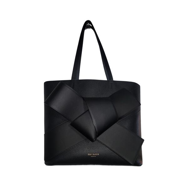 Ted Baker Giant Knot Leather Shopper Tote - Picture 1 of 7